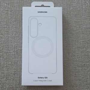 Samsung Clear Mag Safe Case for Galaxy S26 - Transparent